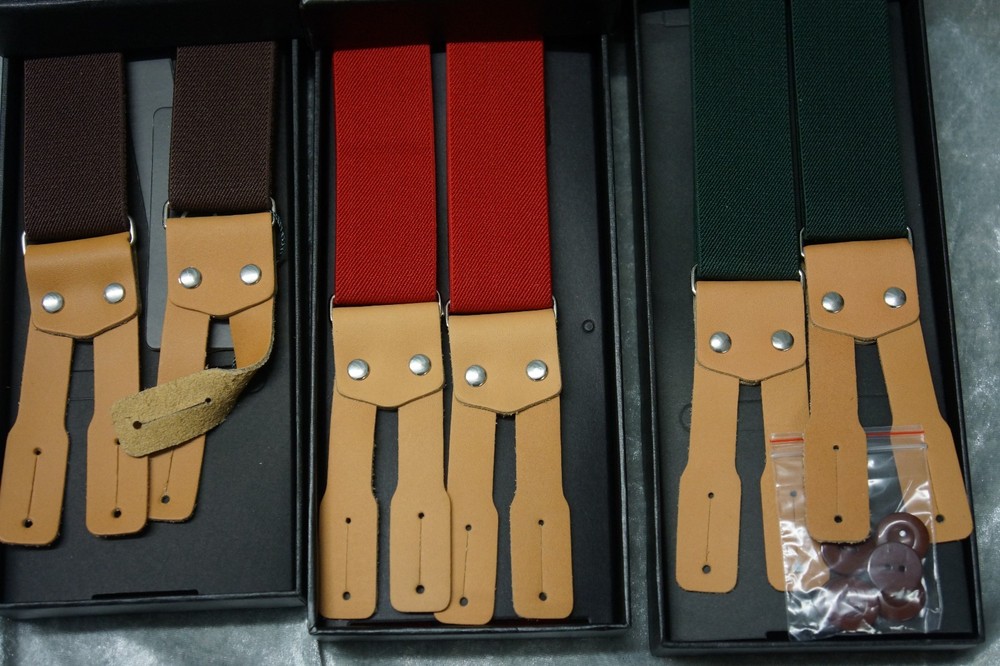 4 Braces For Men One Size