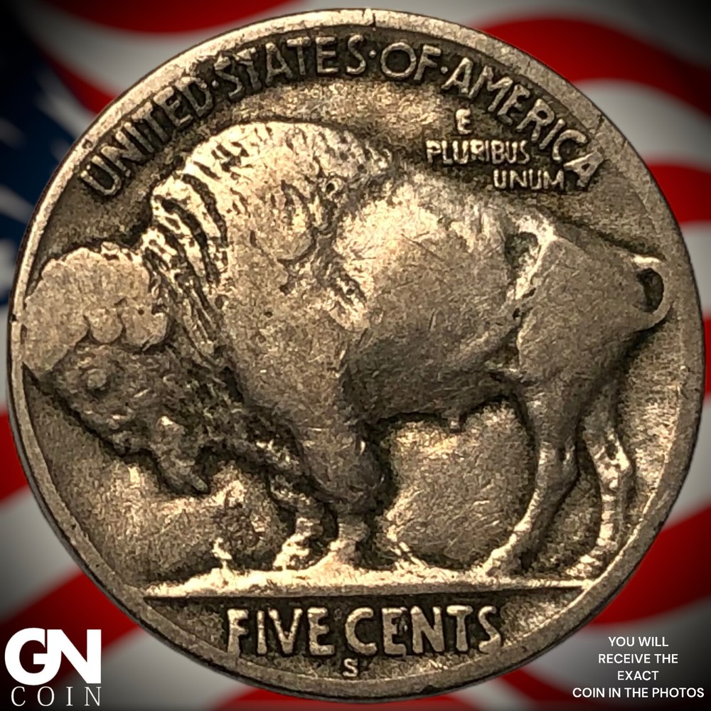 1923 S Buffalo Nickel X4381