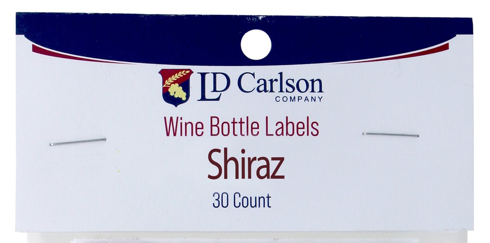 Shiraz Wine Labels