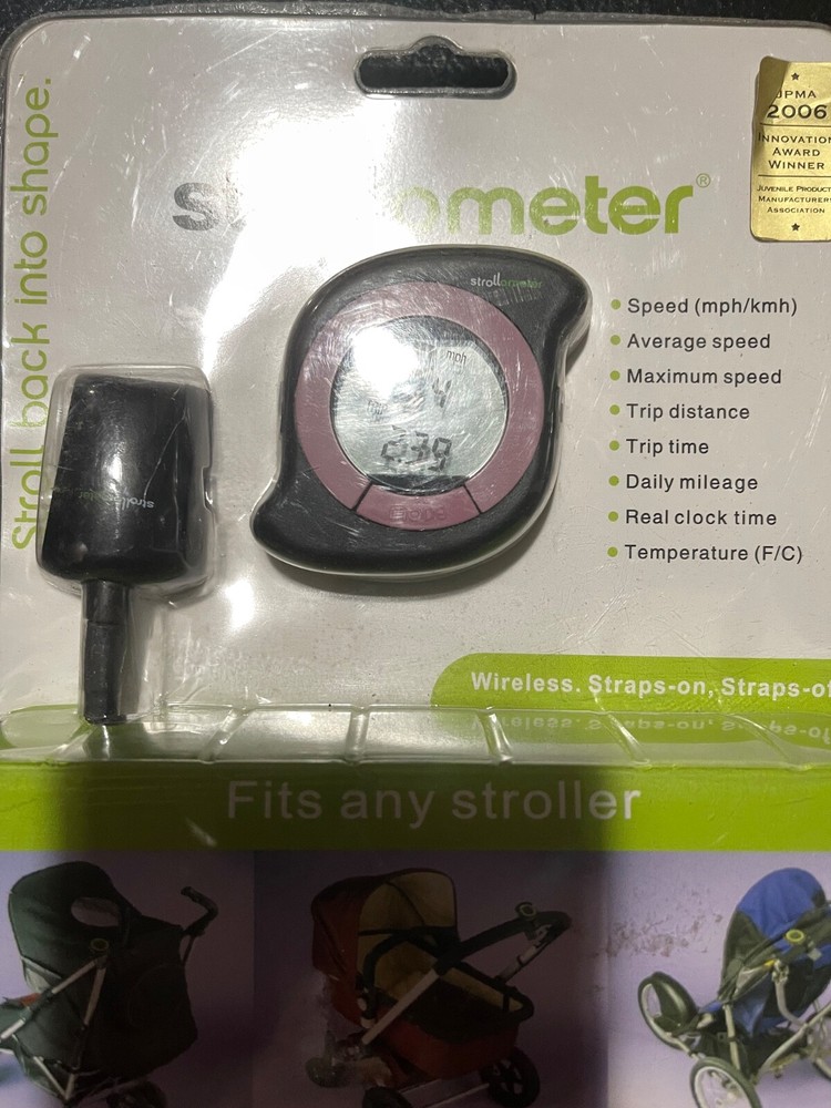 Strollometer Wireless Stroller Speedometer/Odometer