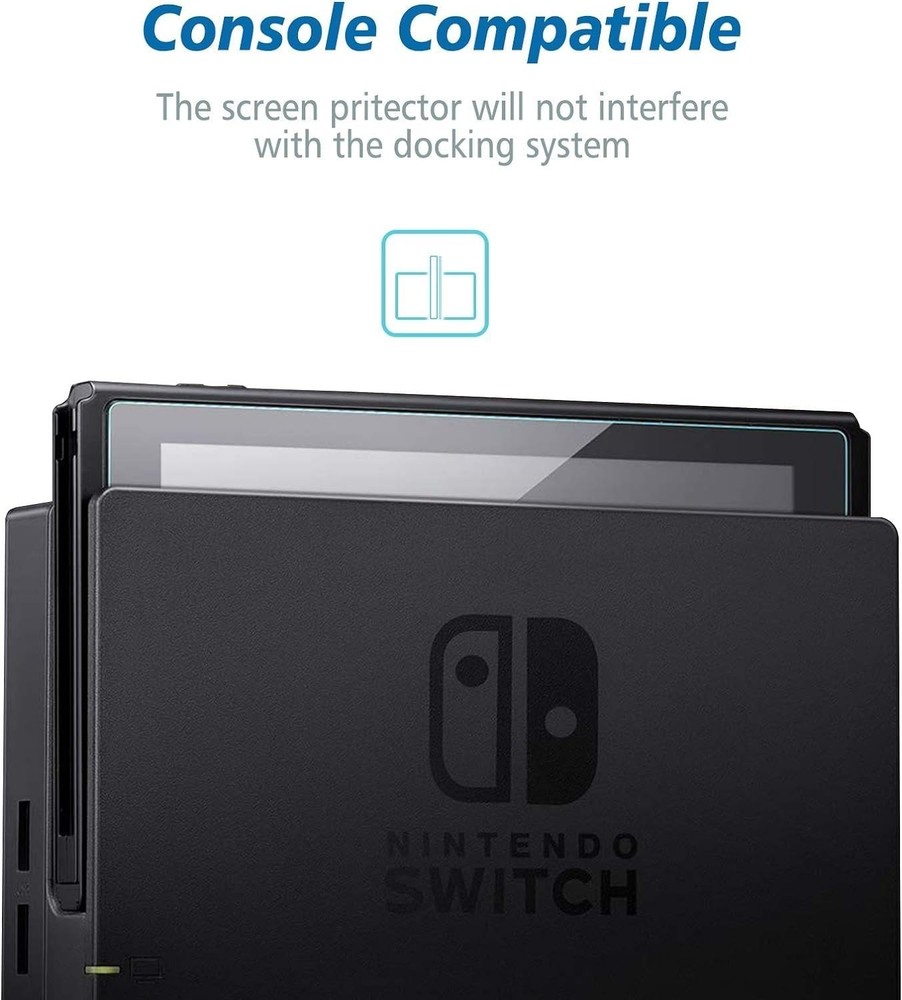 3 Pack Nintendo Switch Screen Protector Ultra Resistant