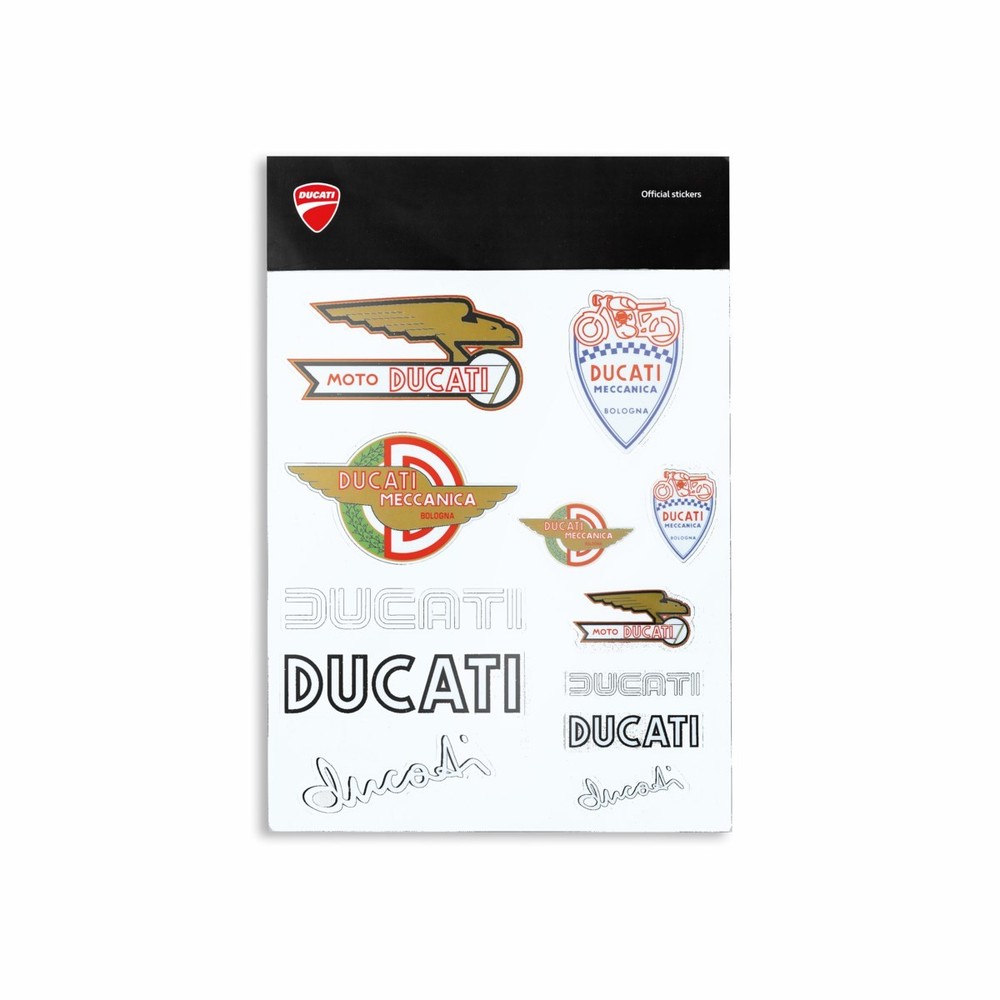 Genuine Ducati Heritage Stickers 987800980