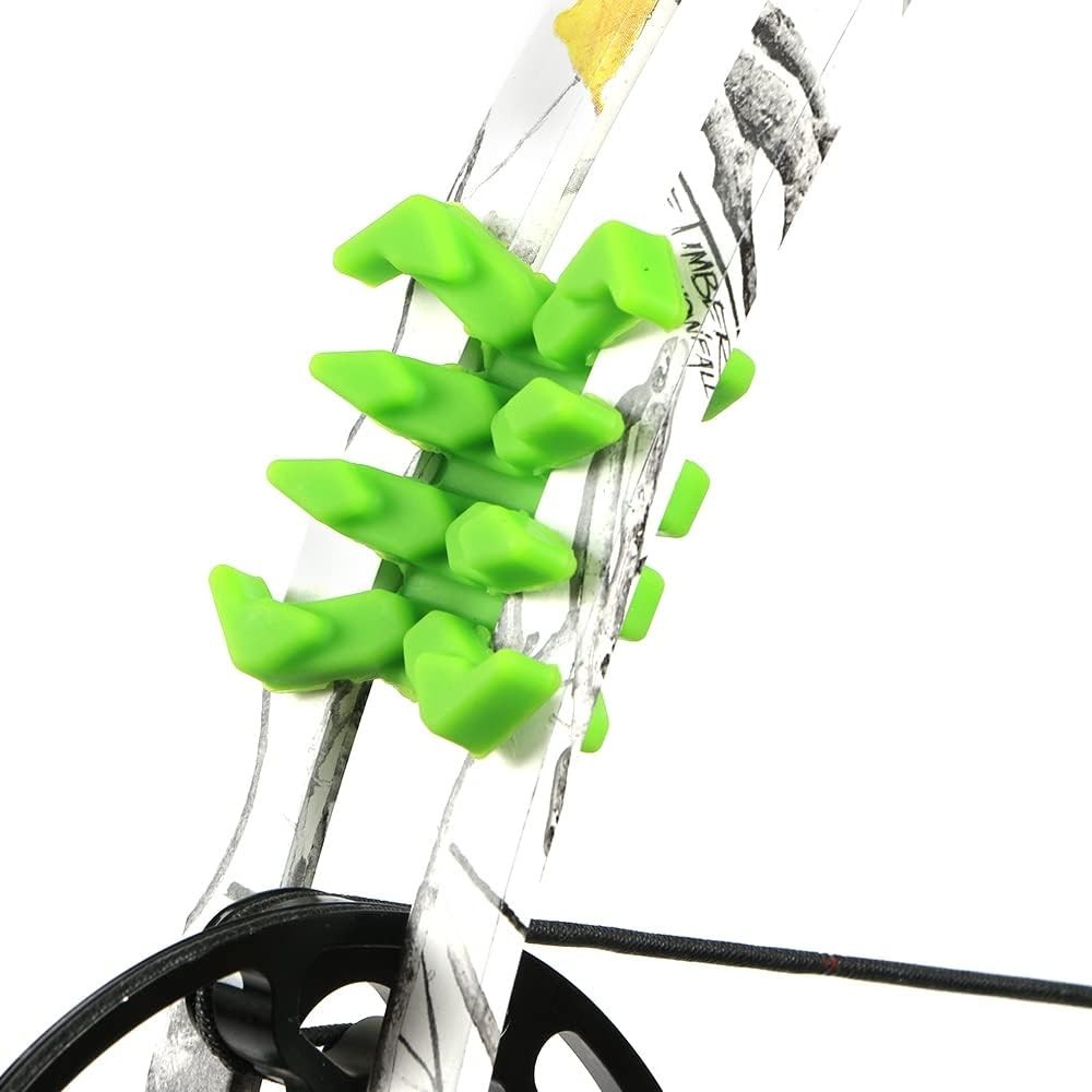 1 Pair Archery Rubber Bow Limbs Vibration Damper Dampener Stabilizer Silencer...