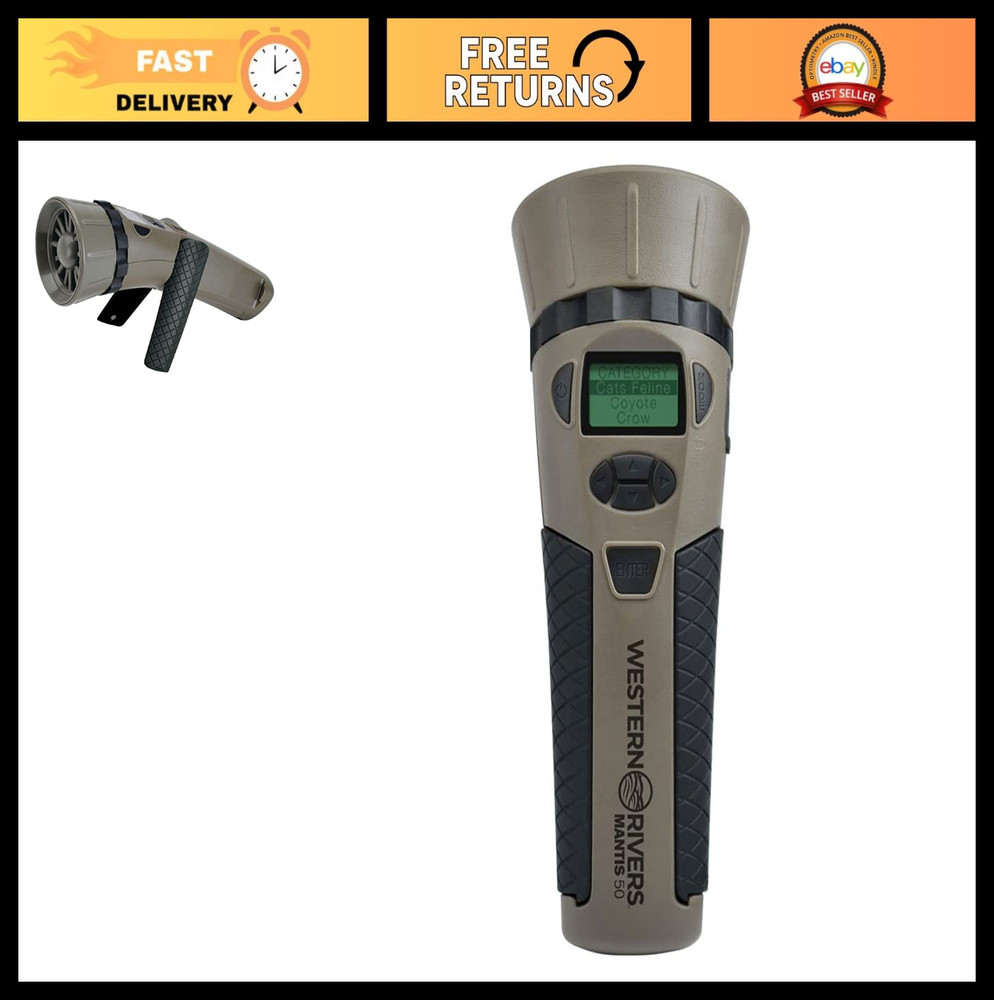 Compact Handheld Electronic Game Call - Easy-to-Use Predator Hunting Accessory,