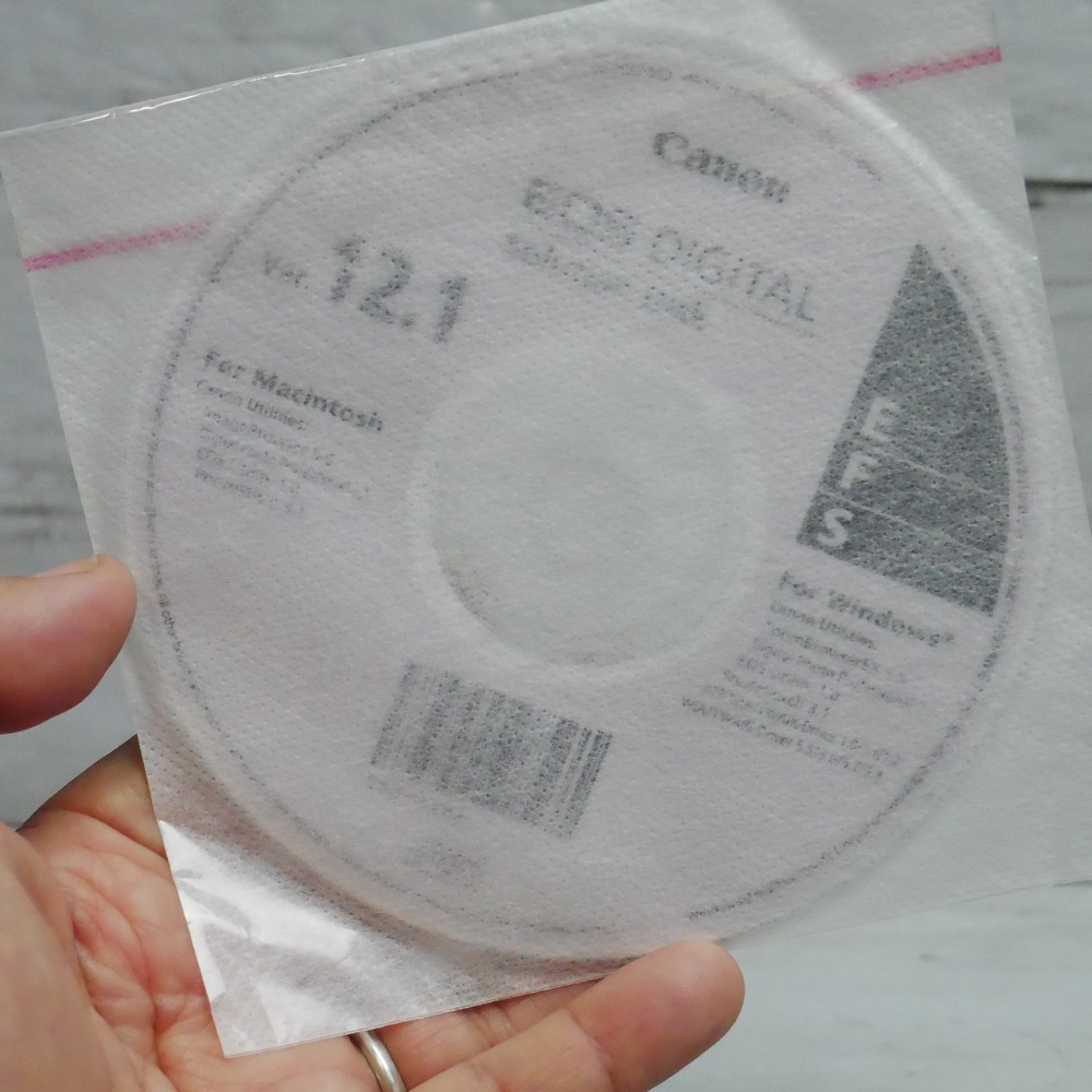 Canon EOS E/F/S Digital Solution Disk 12.5 CD For Windows & Macintosh NEW