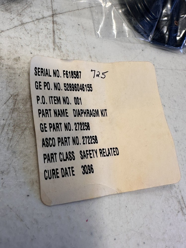 Asco 272258 DIAPHRAGM KIT
