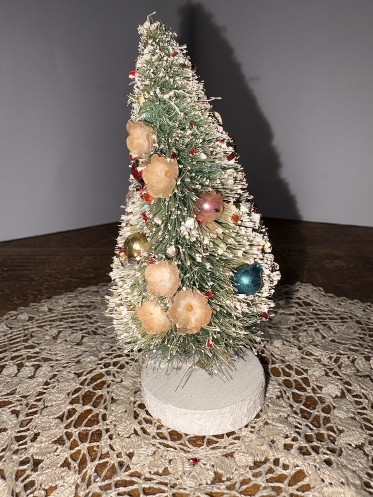 Vintage Japan Bottle Brush Tree
