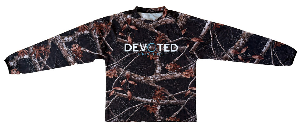 Devoted Shadow Timber Long Sleeve Jersey Sz 2XL