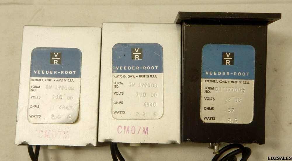8 Veeder-Root Counter Modules - 743796, 743786, 177006