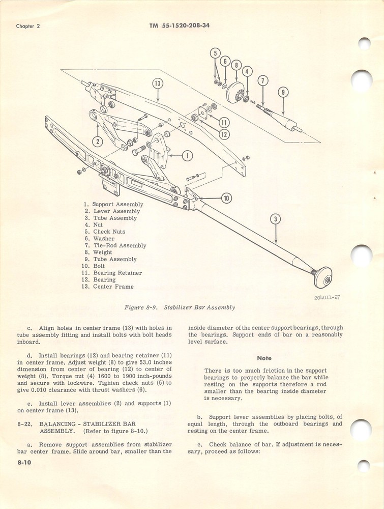 HU-1B Helicopter Field Maintenance Manual Flight Manual (CD Version)