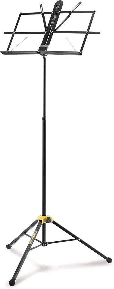 BS100B Two Section Music Stand Black