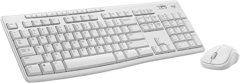 Logitech Wireless Combo MK270 Keyboard & Mouse Multimedia Keys Compact For PC