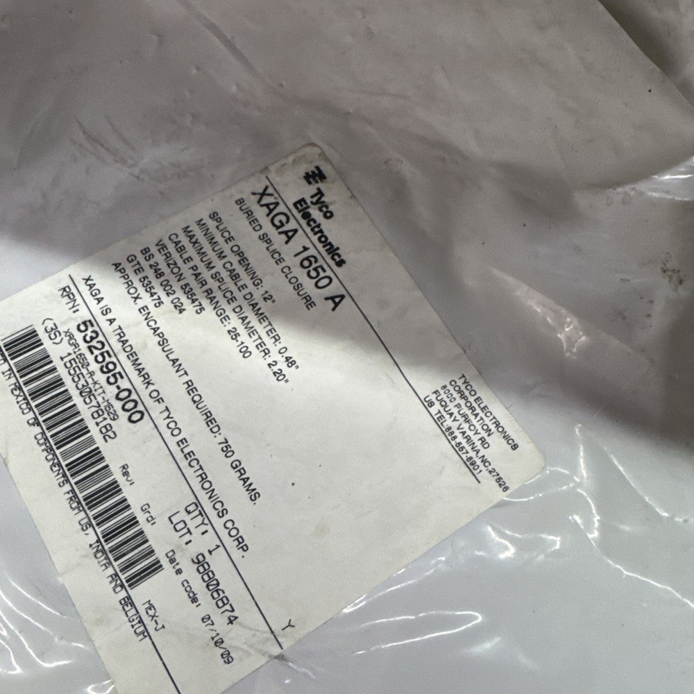 XAGA 1650 BURIED SPLICE CLOSURE