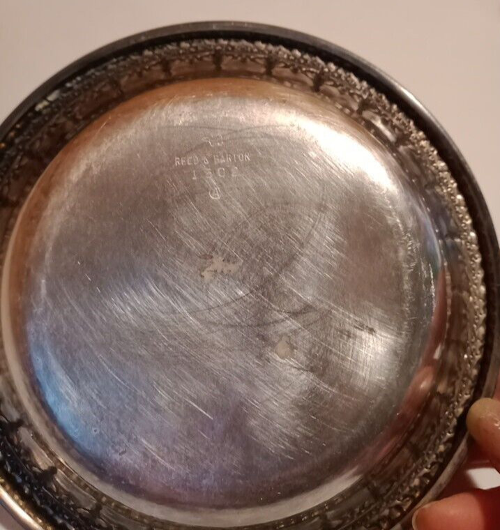 Vintage Reed & Barton Silver Plate 1302 Bowl