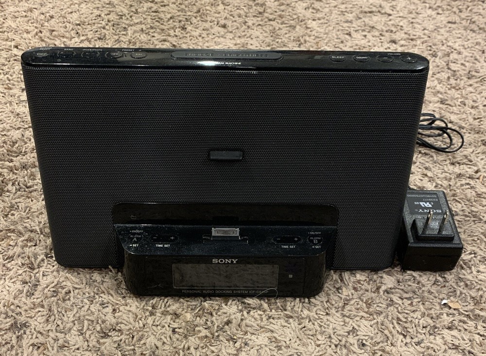 Genuine Sony (ICF-CS15iP) Personal Audio Docking Radio System for iPod/iPhone