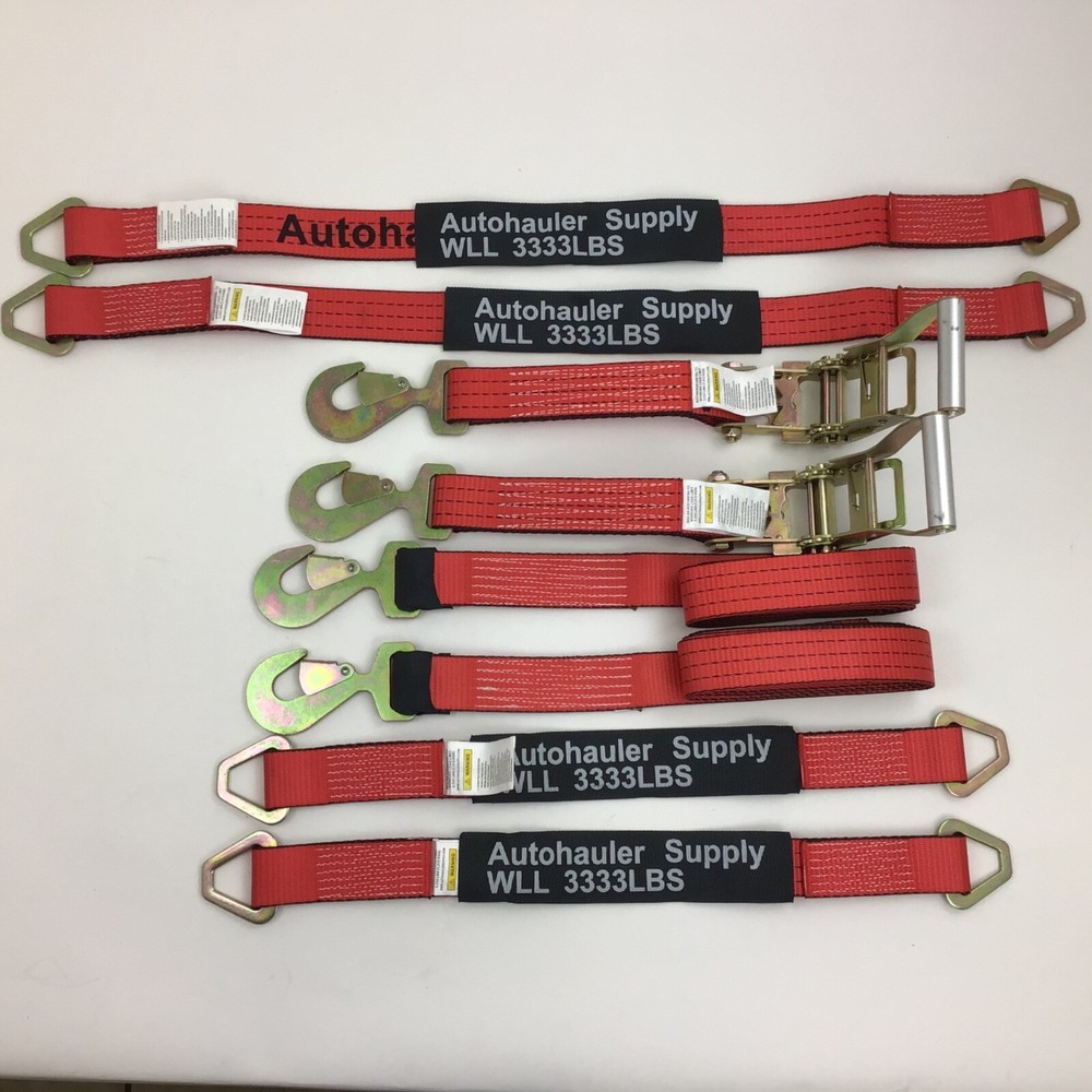 The Ultimate Axle Strap Kit FSH (Flat Snap Hook)