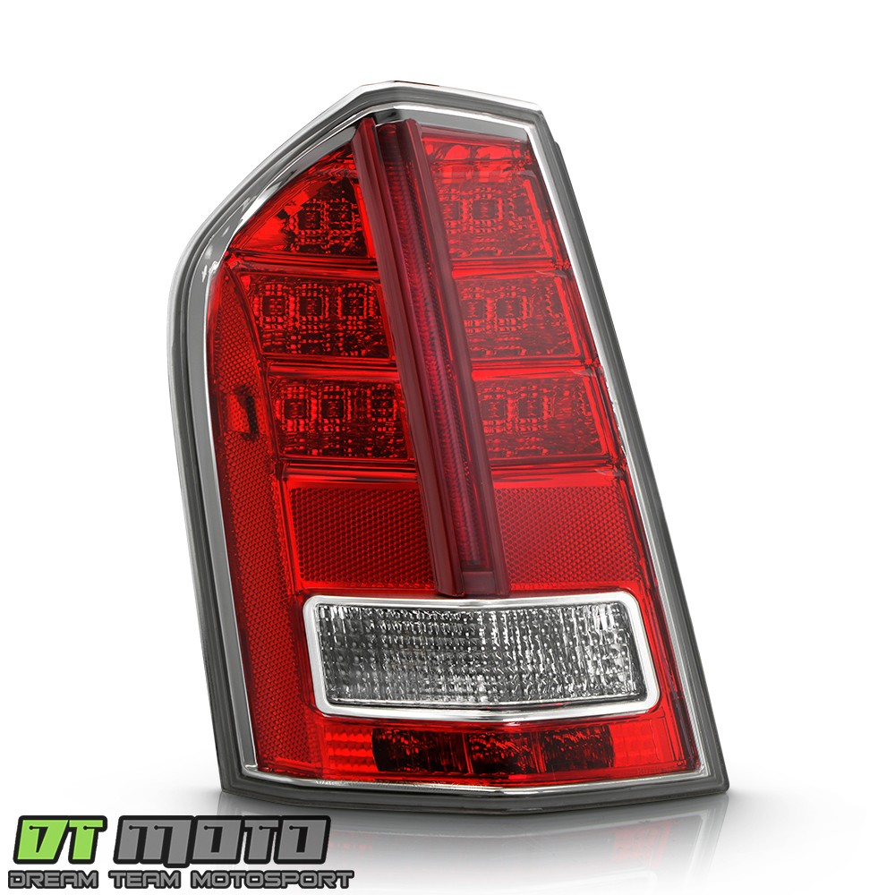 For 2011-2013 Chrysler 300 Base w/ Red Accent Tail Light Brake Lamp Driver Side