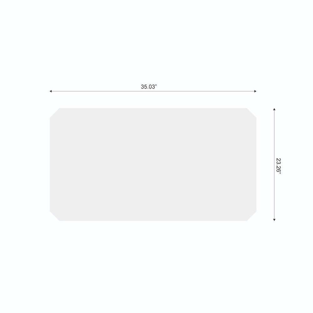 Shelf Liners For 24" X 36" shelf, Opaque Plastic, 4-PACK