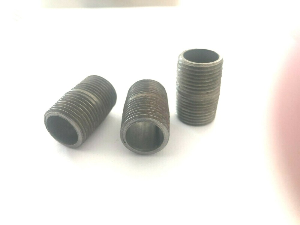 3/8 x1" Black Nipple (3 pack)