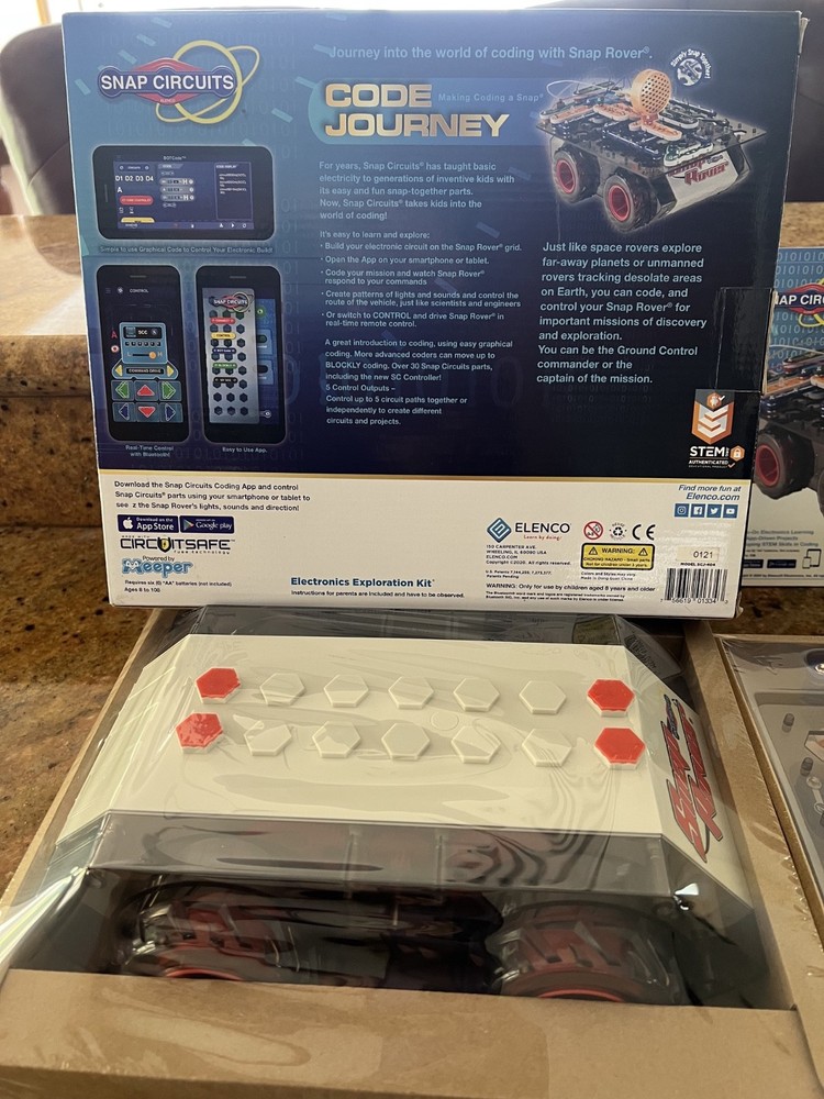 Snap Circuits Code Journey Build Your Circuits, Code Your Commands and Drive