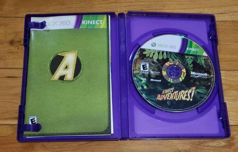 Xbox 360 S Slim Bundle 1439 250GB Console, Kinect Controller Power HDMI, TESTED