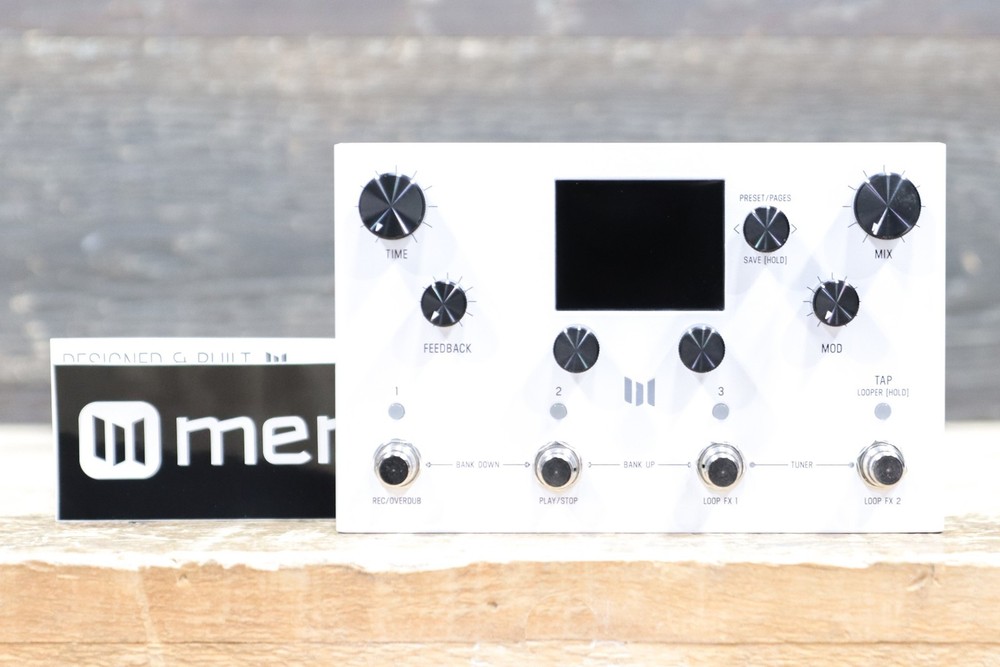 Meris LVX Modular Delay System Advanced ARM Processor Delay Effect Pedal w/Box