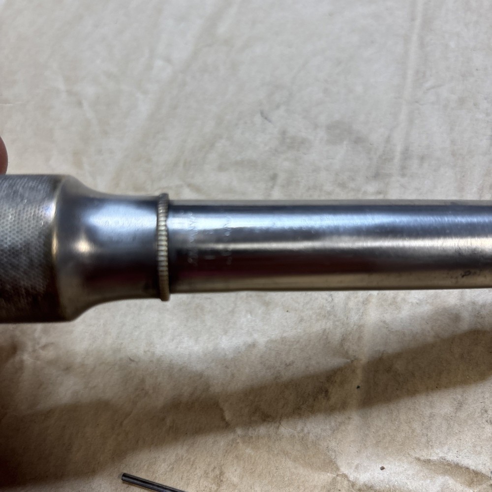 Vintage 10” GOODELL-PRATT TOOL SMITHS PUSH DRILL With Four Bits