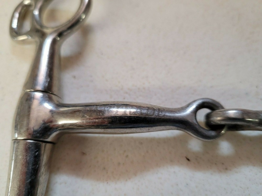 Partrade Short Shank Snaffle - 4.5" size