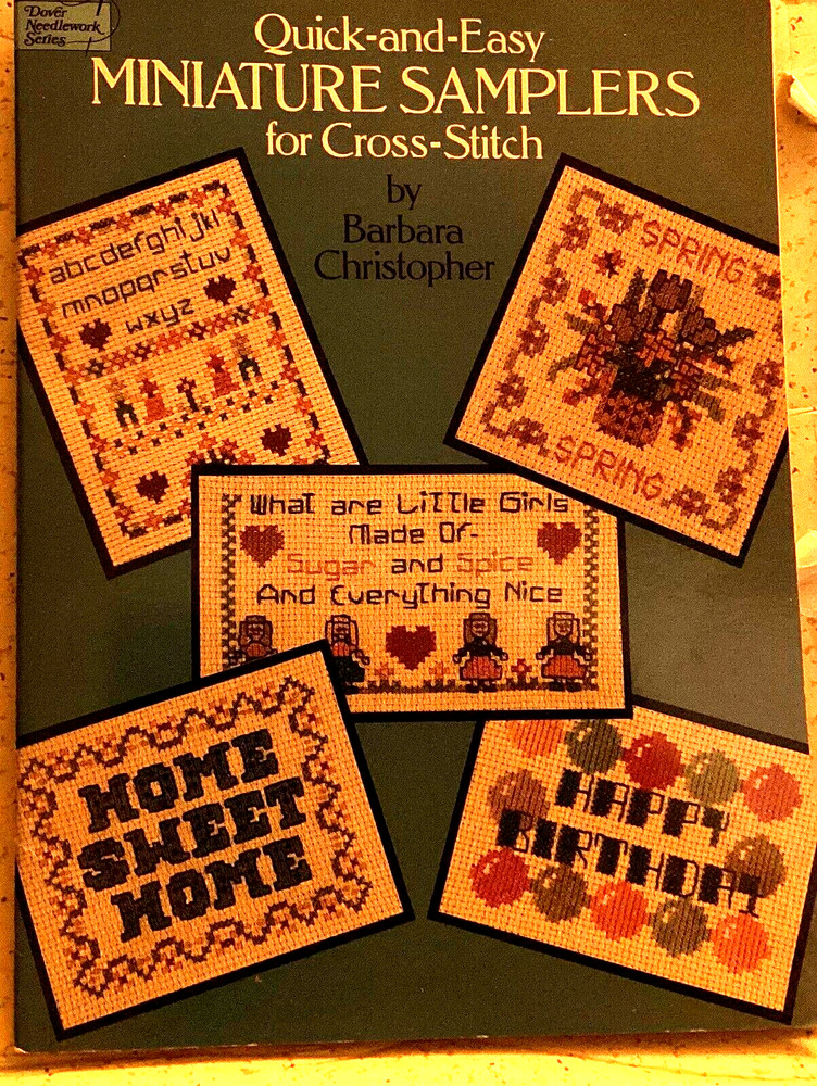 Miniature Samplers for Cross Stitch Quick & Easy Pattern Book