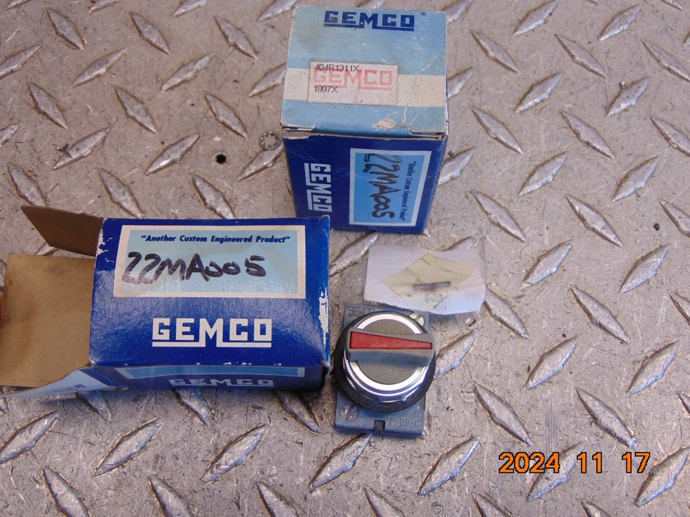 (1) GEMCO P-89-C SWITCH - FREE SHIPPING