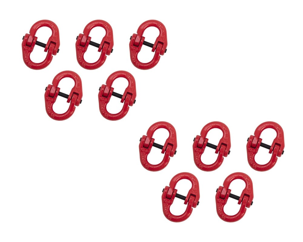 10xChain Coupling Link 3/8" G80 grade 80 Hammer Lock Connector 7100lb Hammerlink