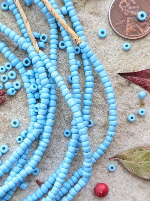 African Glass Beads -4 Strands [76857]