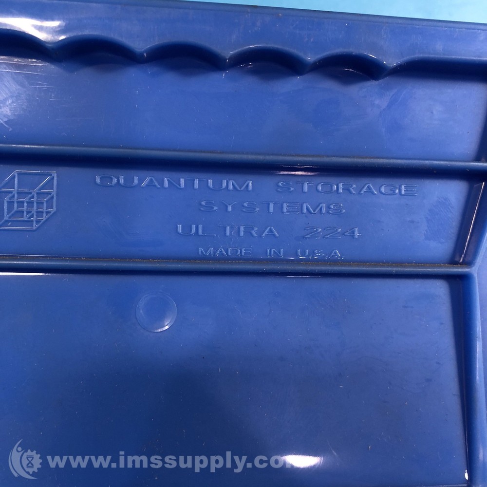 Quantum Storage Systems ULTRA224 Blue Ultra Stack and Hang Bin USIP