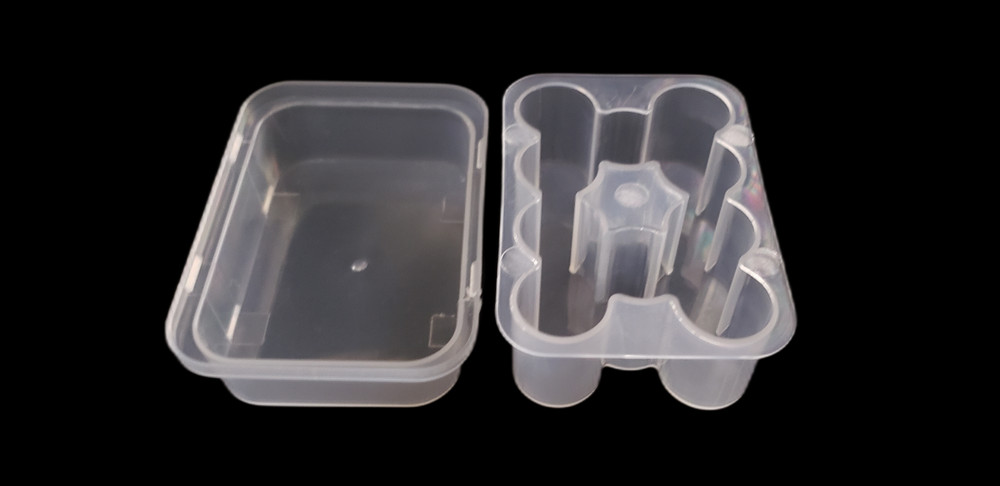 50 Clear Plastic 10 x 3mL Vial Storage Box Cases
