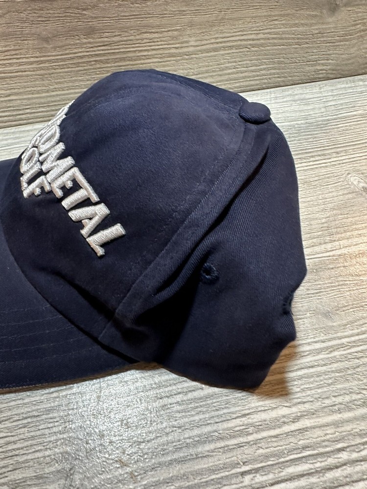 Liquid Metal Golf Hat Strap Back