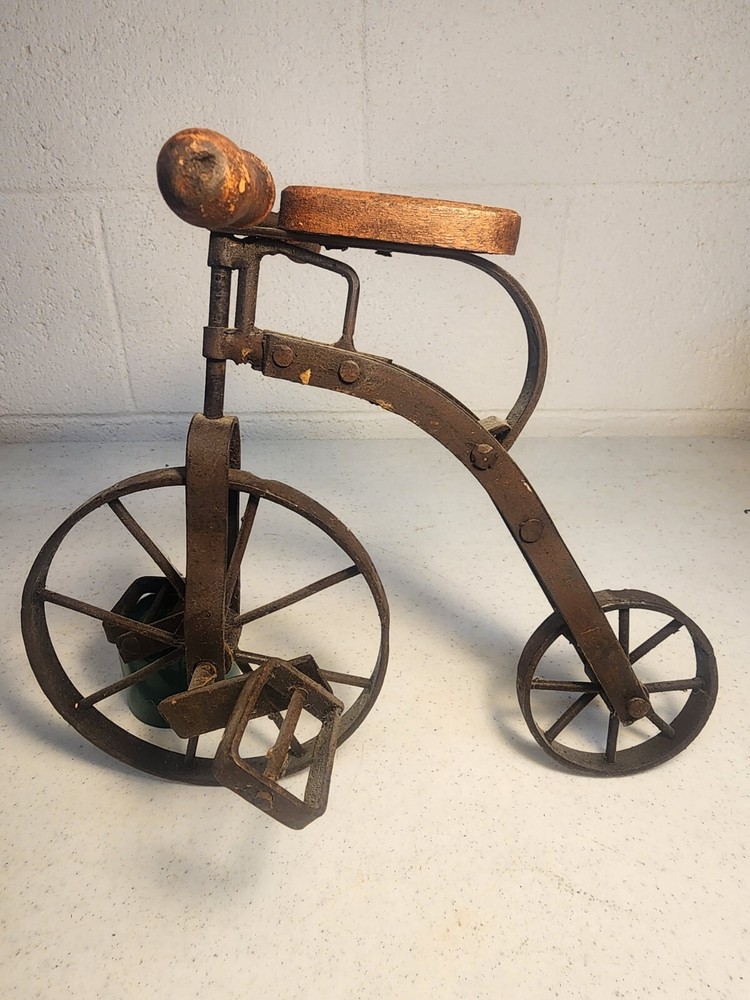 Vintage Iron 2 Wheel Decorative Bicycle