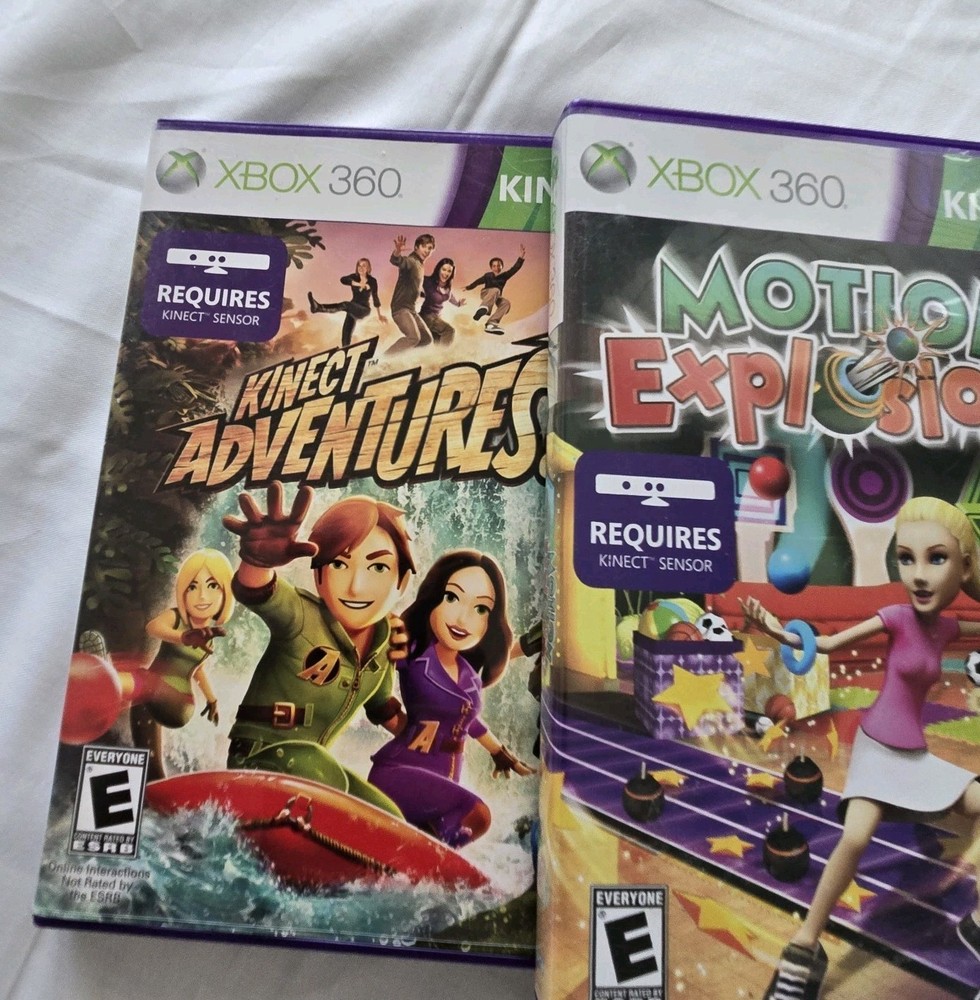 Xbox 360 Bundle Kinect Adventures & Motion Explosion Kinect