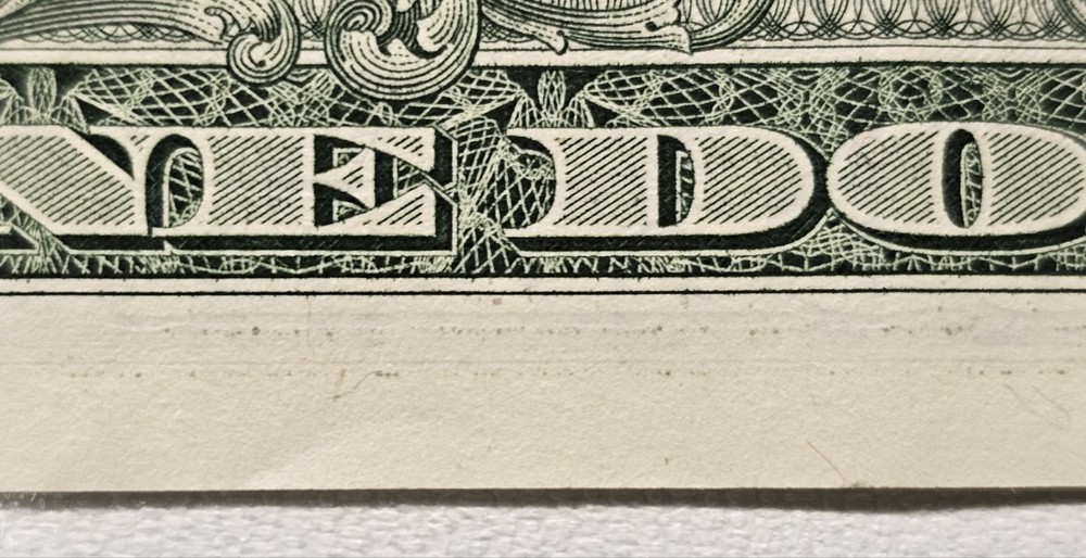 🚀 AU $1 Note-Errors Slight Offset Print, Misaligned, Double Serial Digit "6"🚀