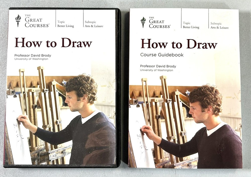 Great Courses DVD Bundle - How To Paint, How To Draw, The Complete Painter (x2)
