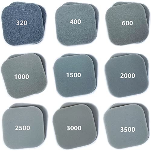 27 Pcs Sanding Sponge Soft Touch Sanding Pads,Sand Paper, Mesh Sanding