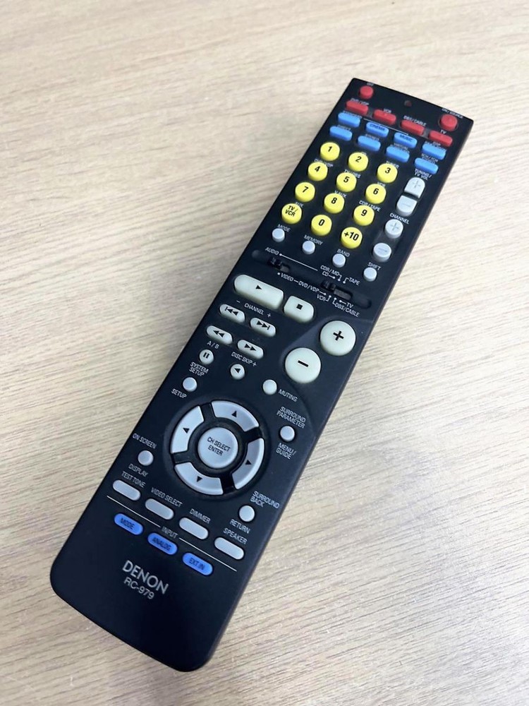 DENON Audio Remote Control RC-979 (without cover)
