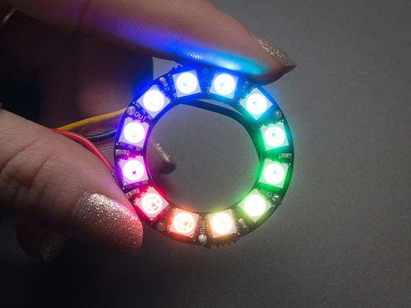 Adafruit NeoPixel Ring - Multiple Sizes