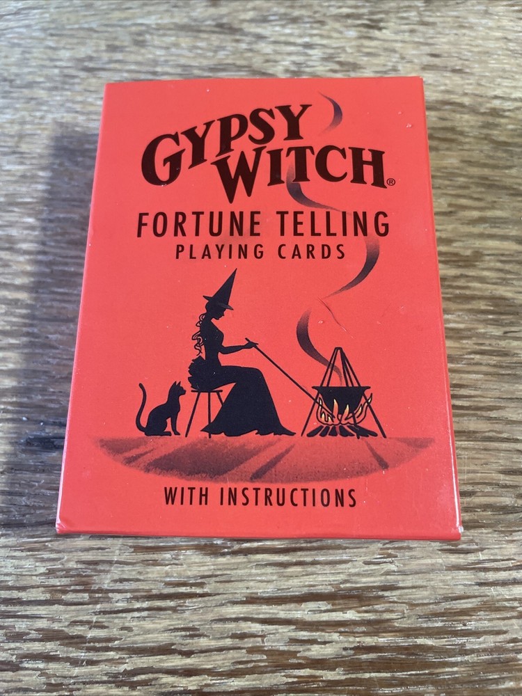 Gypsy Witch Fortune Telling Cards, Playing Card Deck!