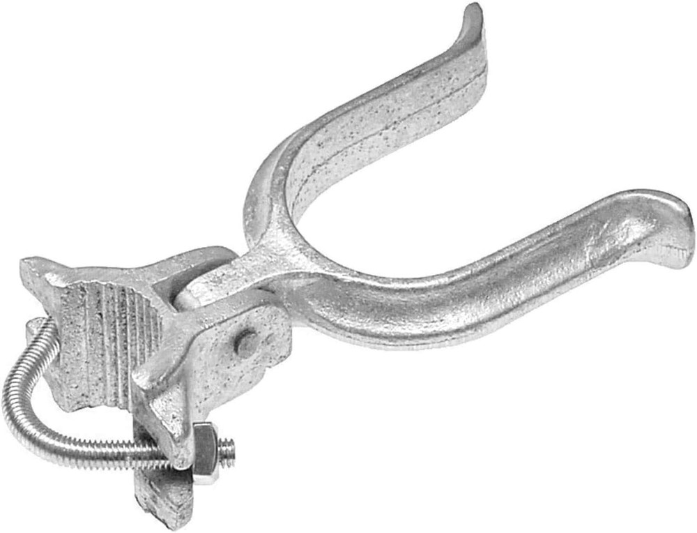 Durable 1-5/8" x 2-3/8" Chain Link Fence Fork Latch - Rust-Resistant and Secure