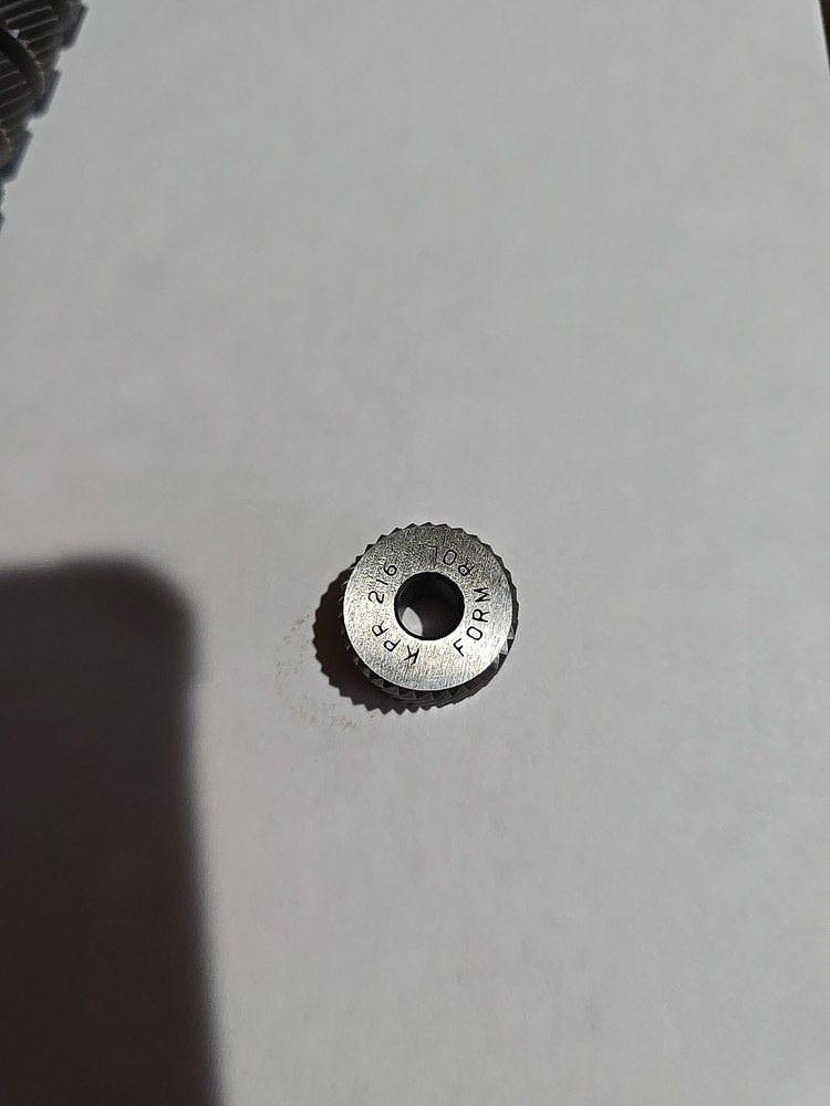 (10) Form Rol KPR 216 Knurl Wheels