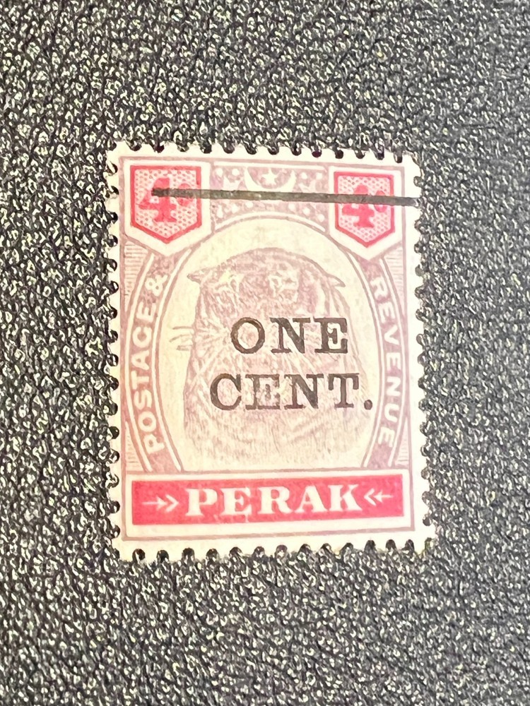 Malaya States Perak stamp 63 MH
