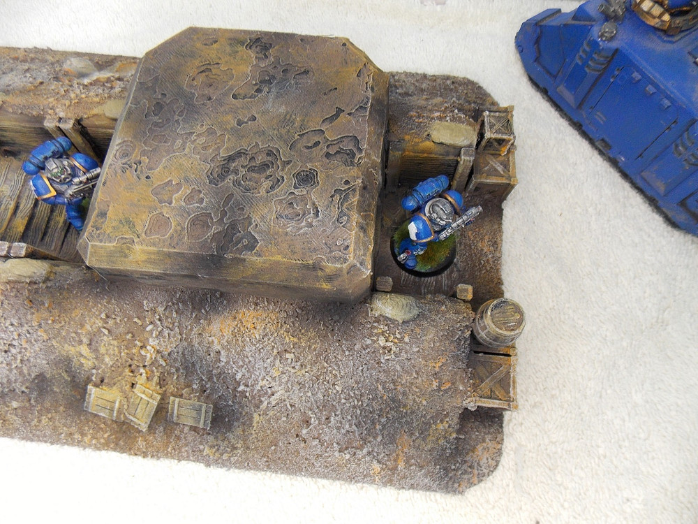 WARGAMING TERRAIN PAINTED ADVANCE ORDERS TRENCH SYSTEM