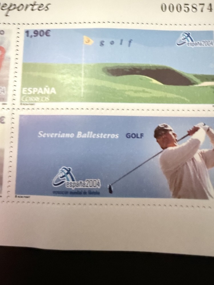 spanish stamps 2004 'Valencia Deportes