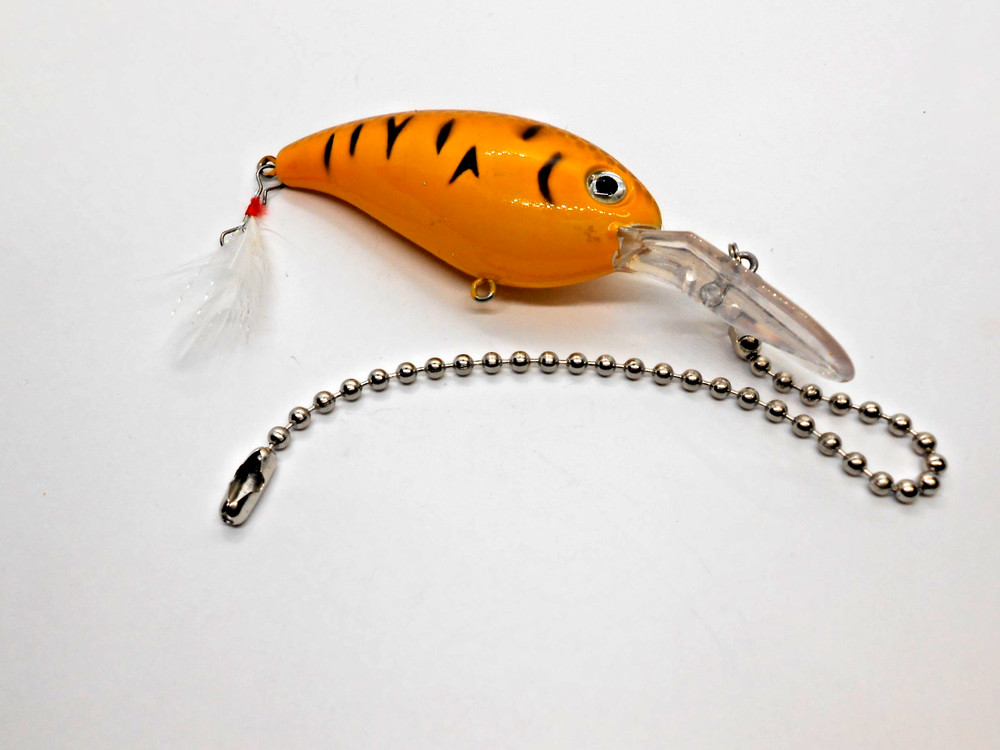 Fishing Lure Ceiling Fan Pull Light Lamp Chain-#16