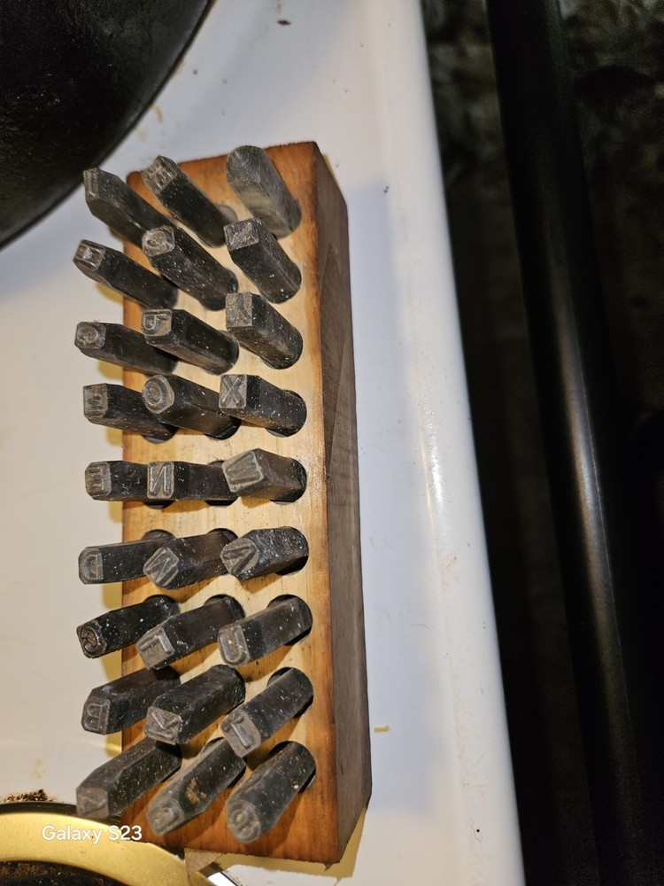 Vintage Leather Tooling Stamps